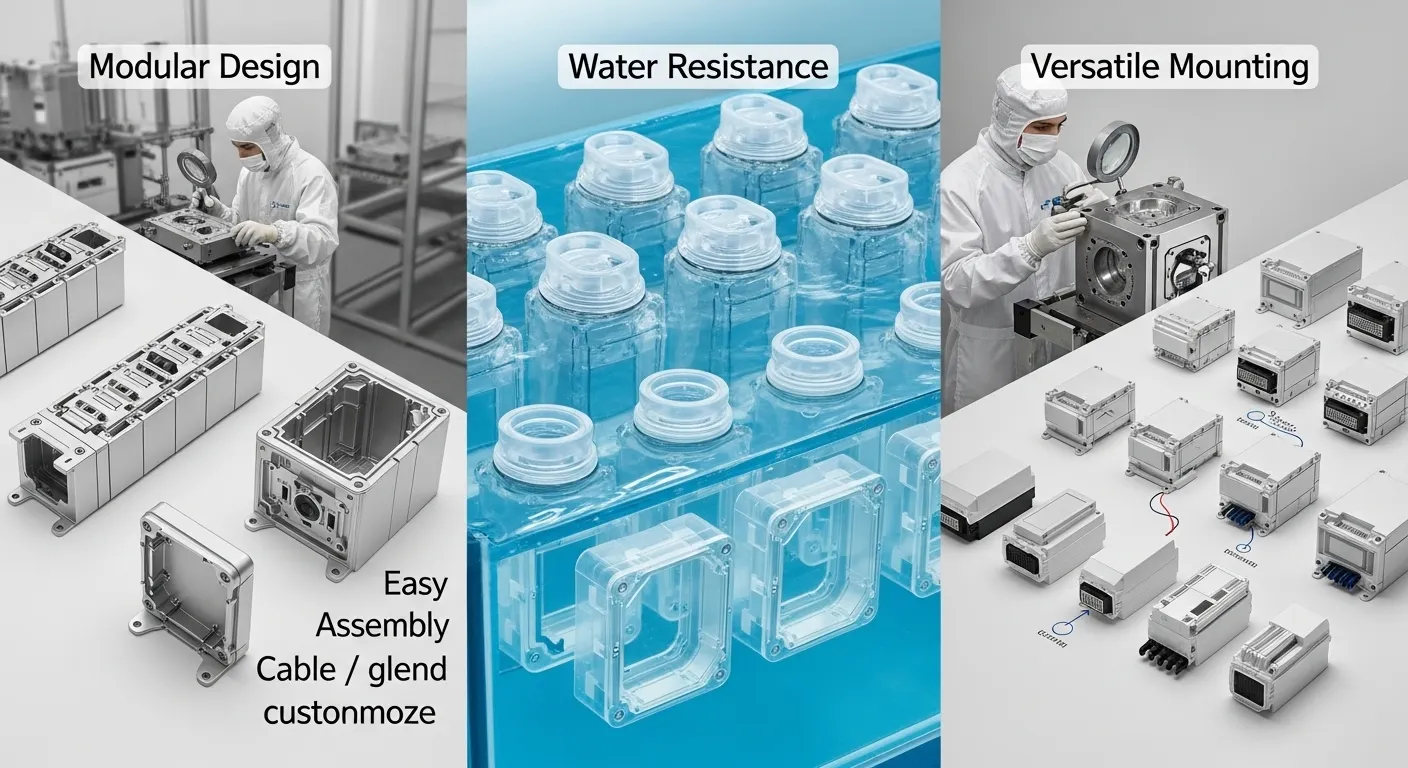 Injection molding for electronics