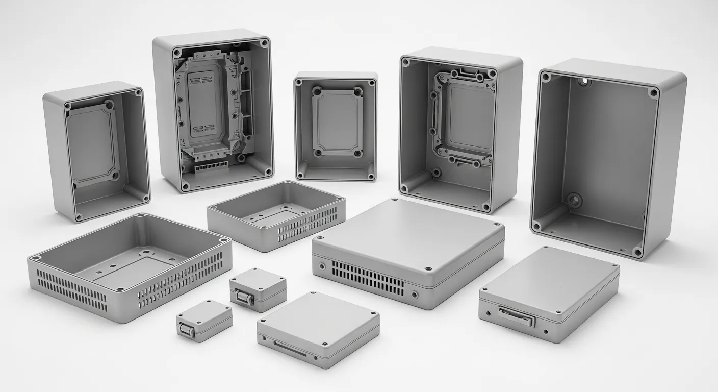 Plastic enclosures for electronics