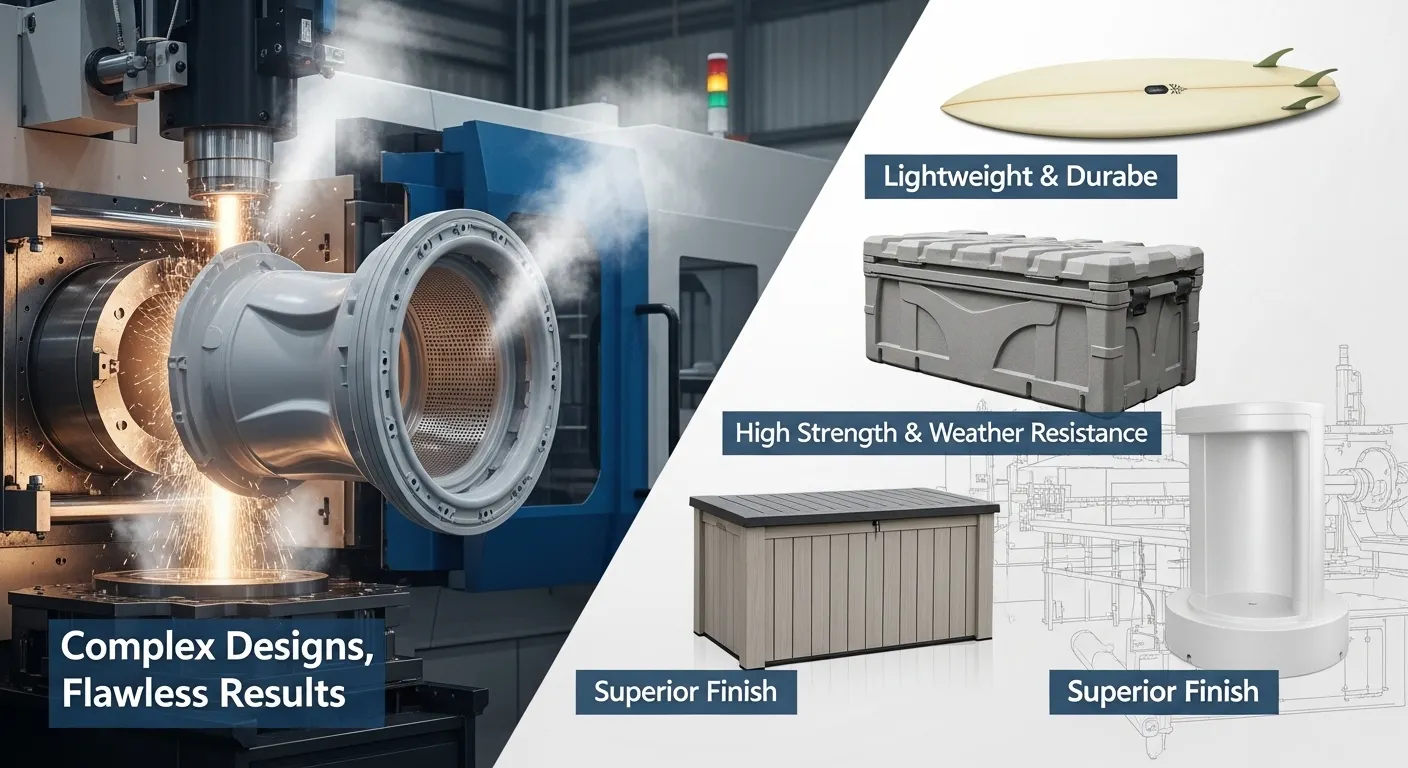 Automotive large plastic parts