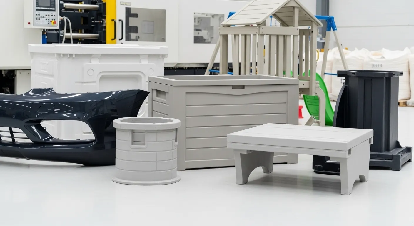 High volume plastic production