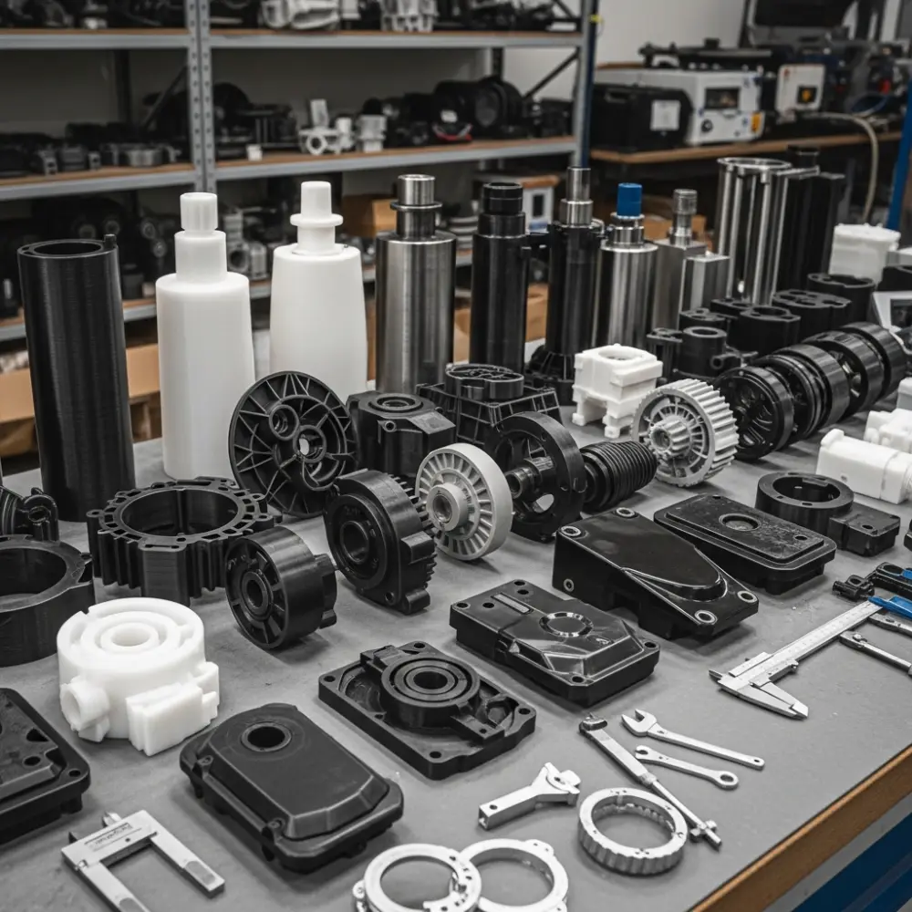 Lightweight machinery parts