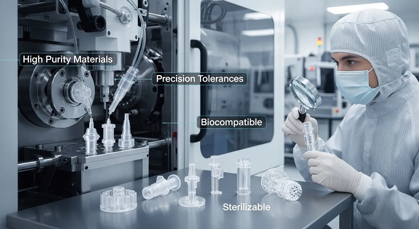 Custom medical plastic molding