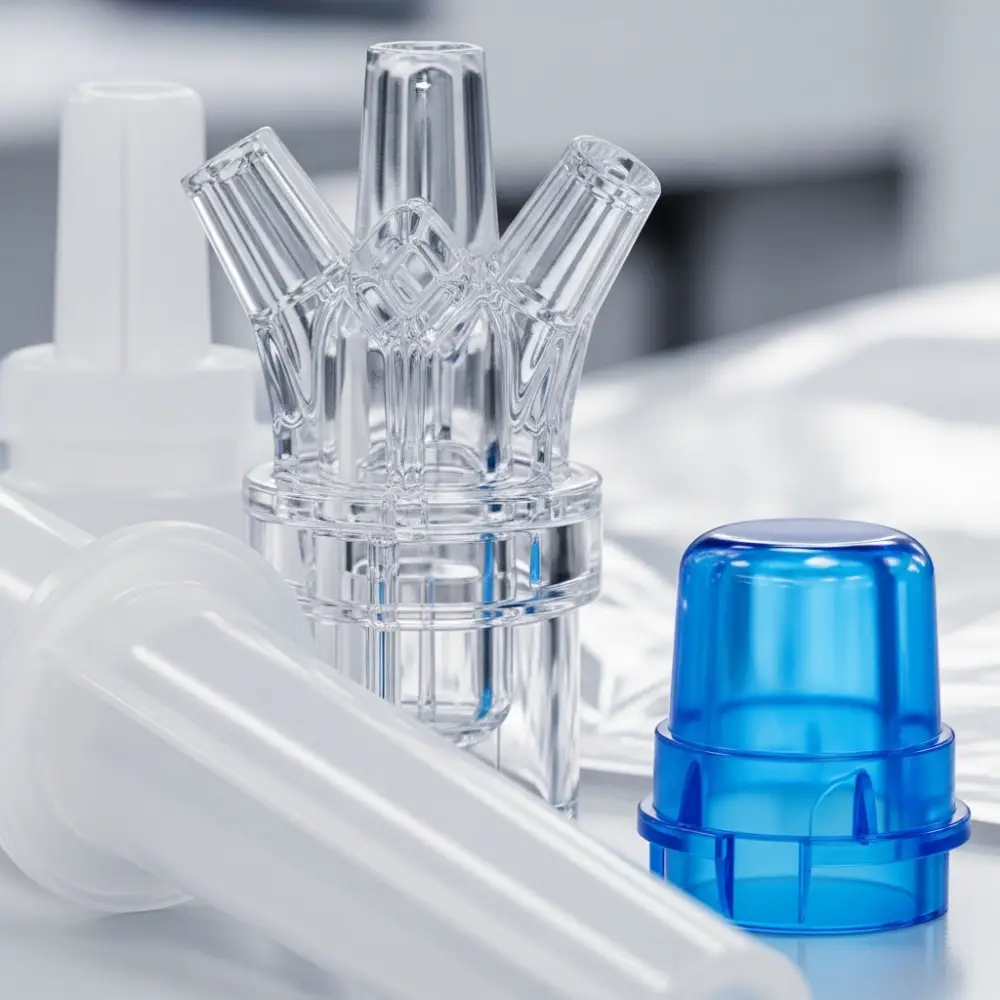 Plastic molding for medical devices