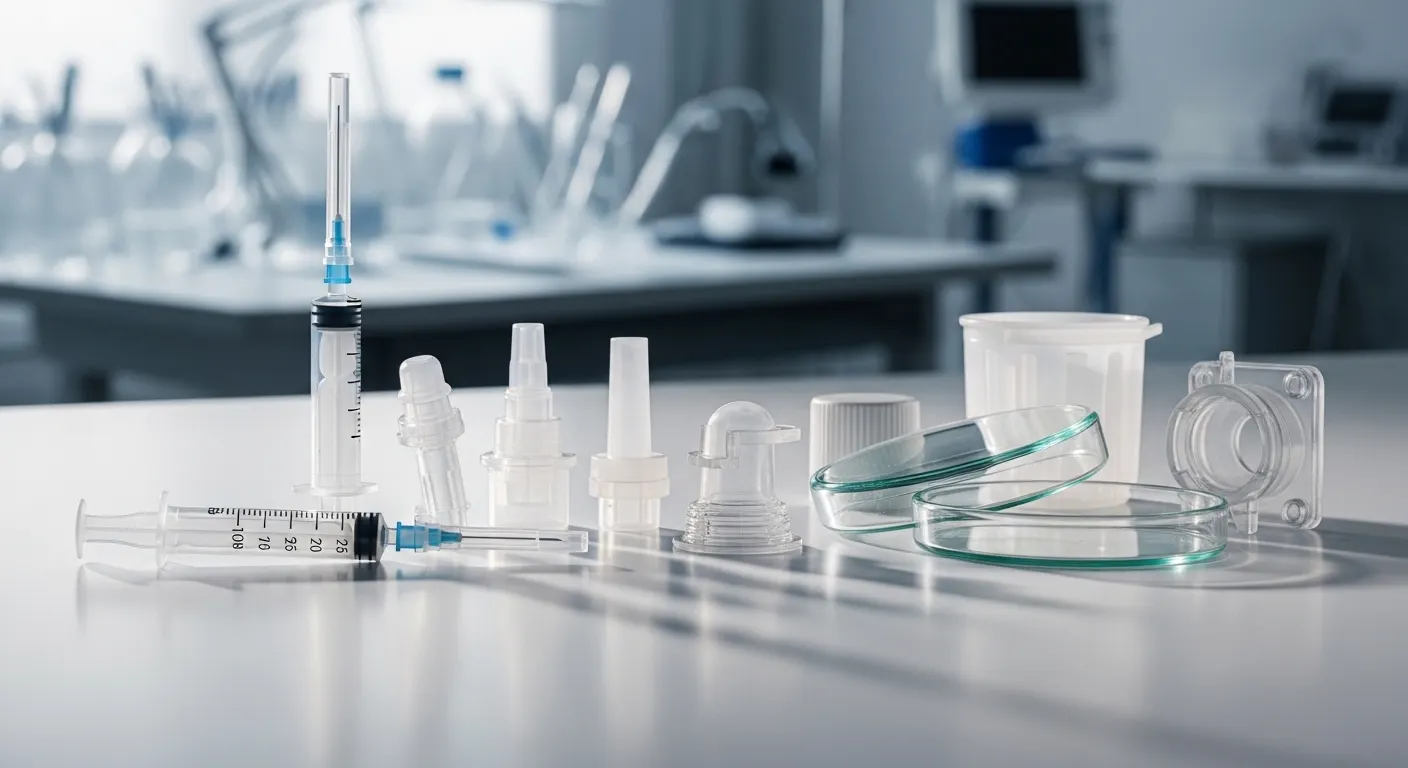 Medical device injection parts