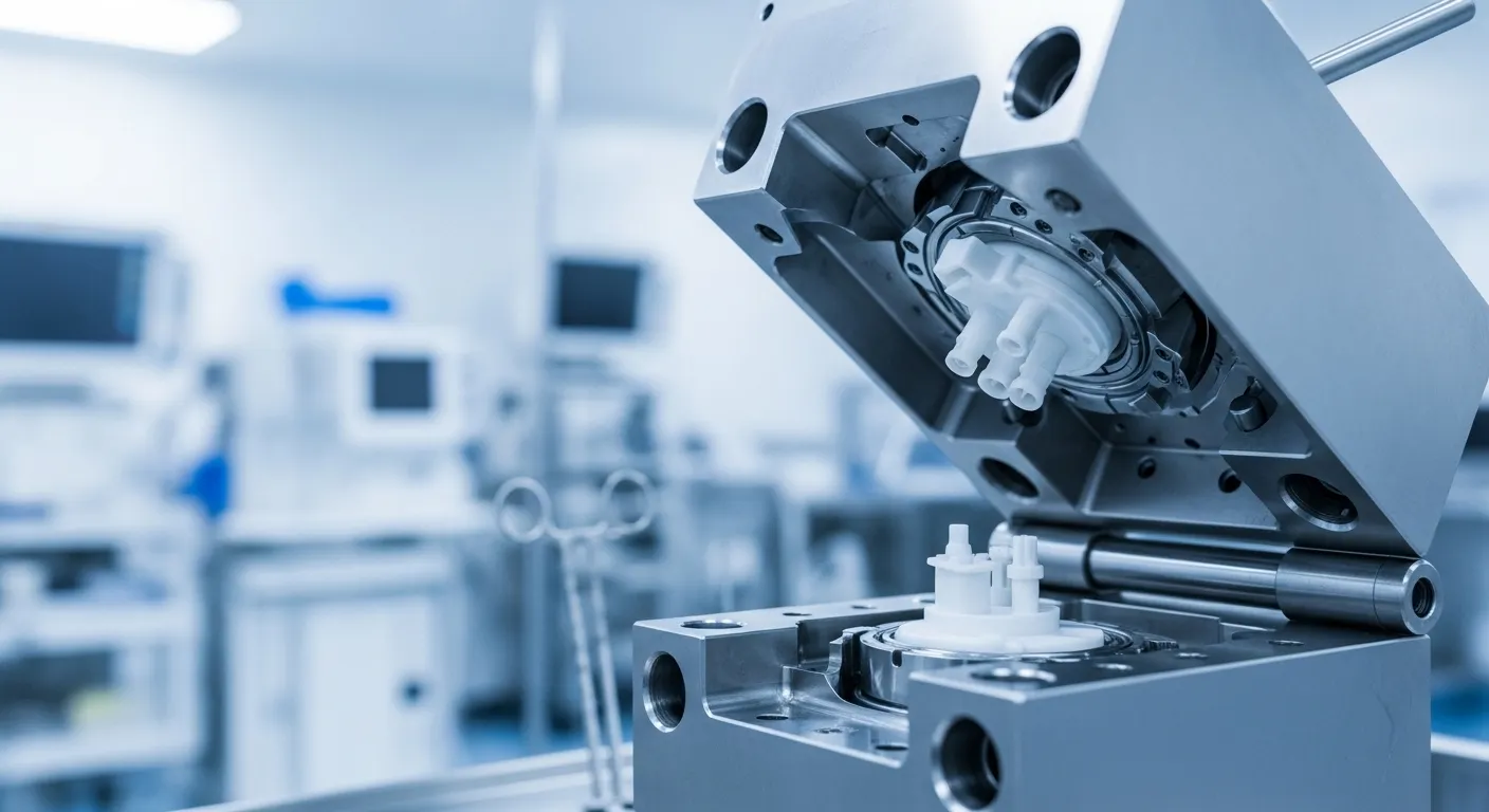 Precision molded medical parts