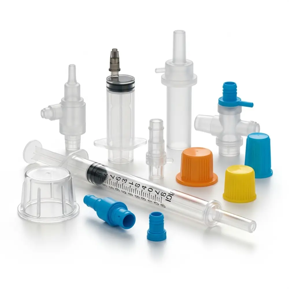 Plastic parts for medical devices