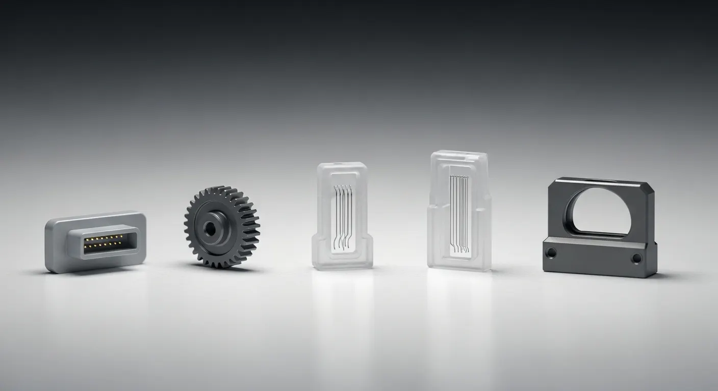 Small plastic parts molding