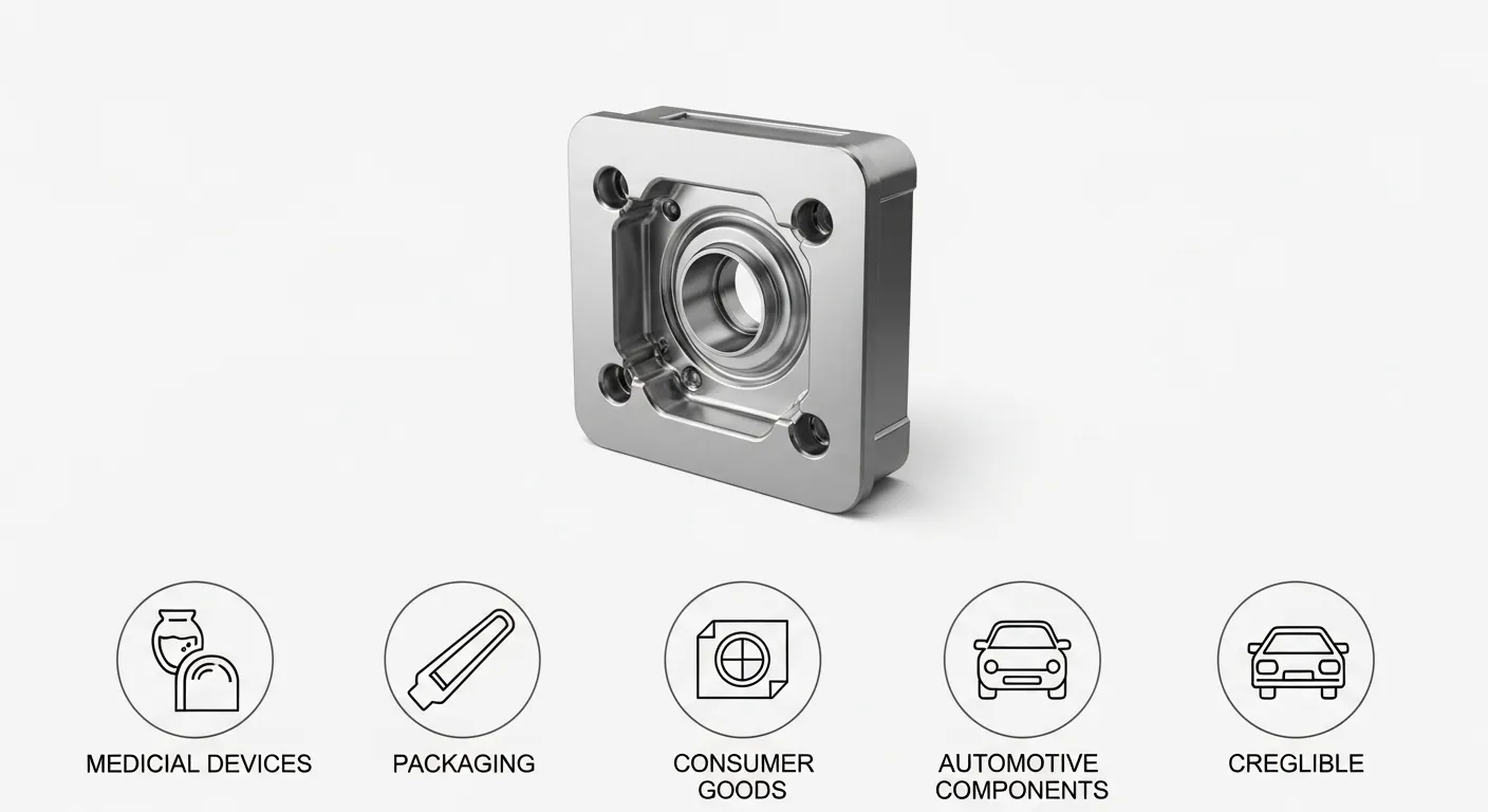 Plastic mold tooling