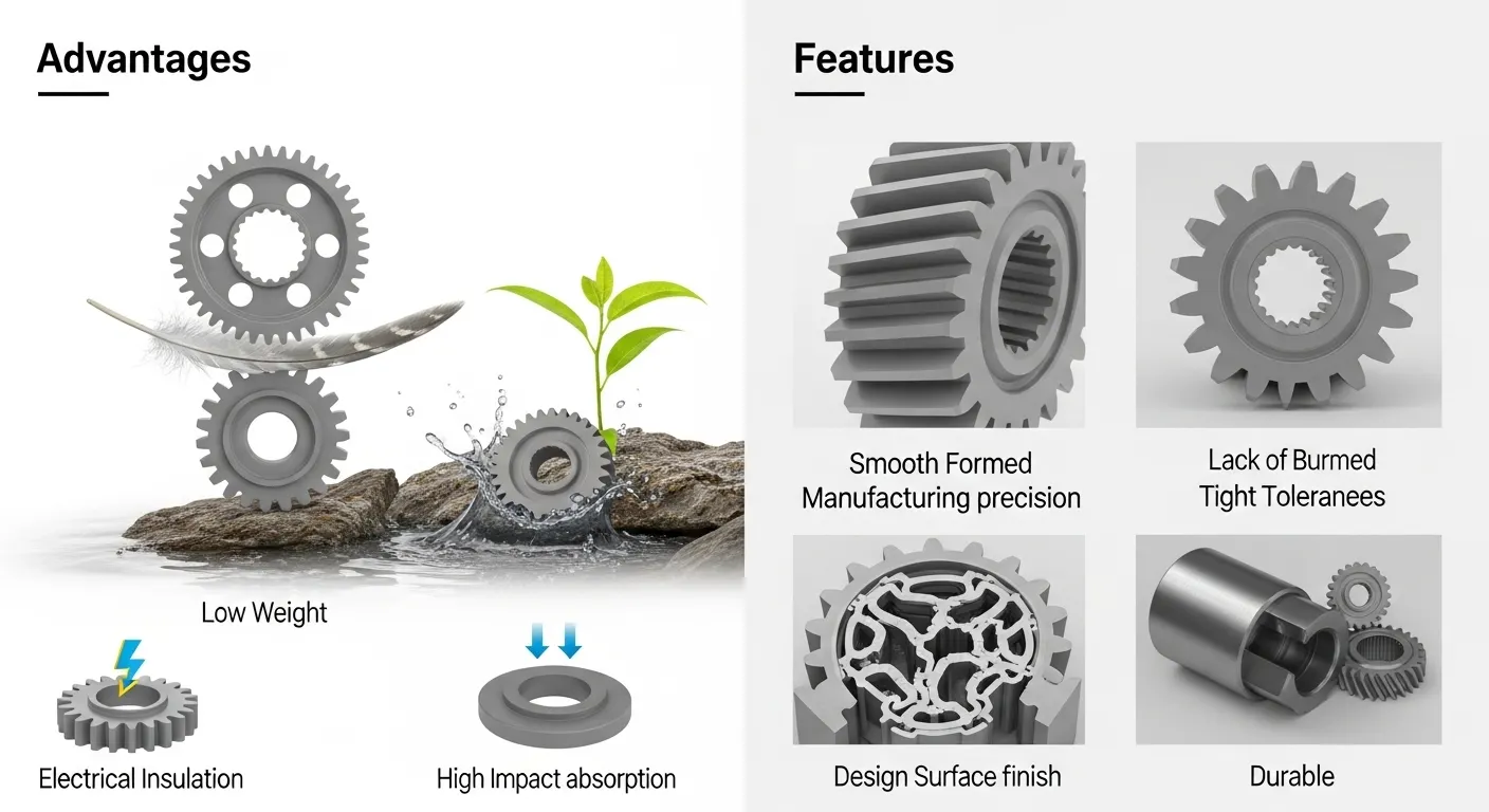 Industrial molded nylon