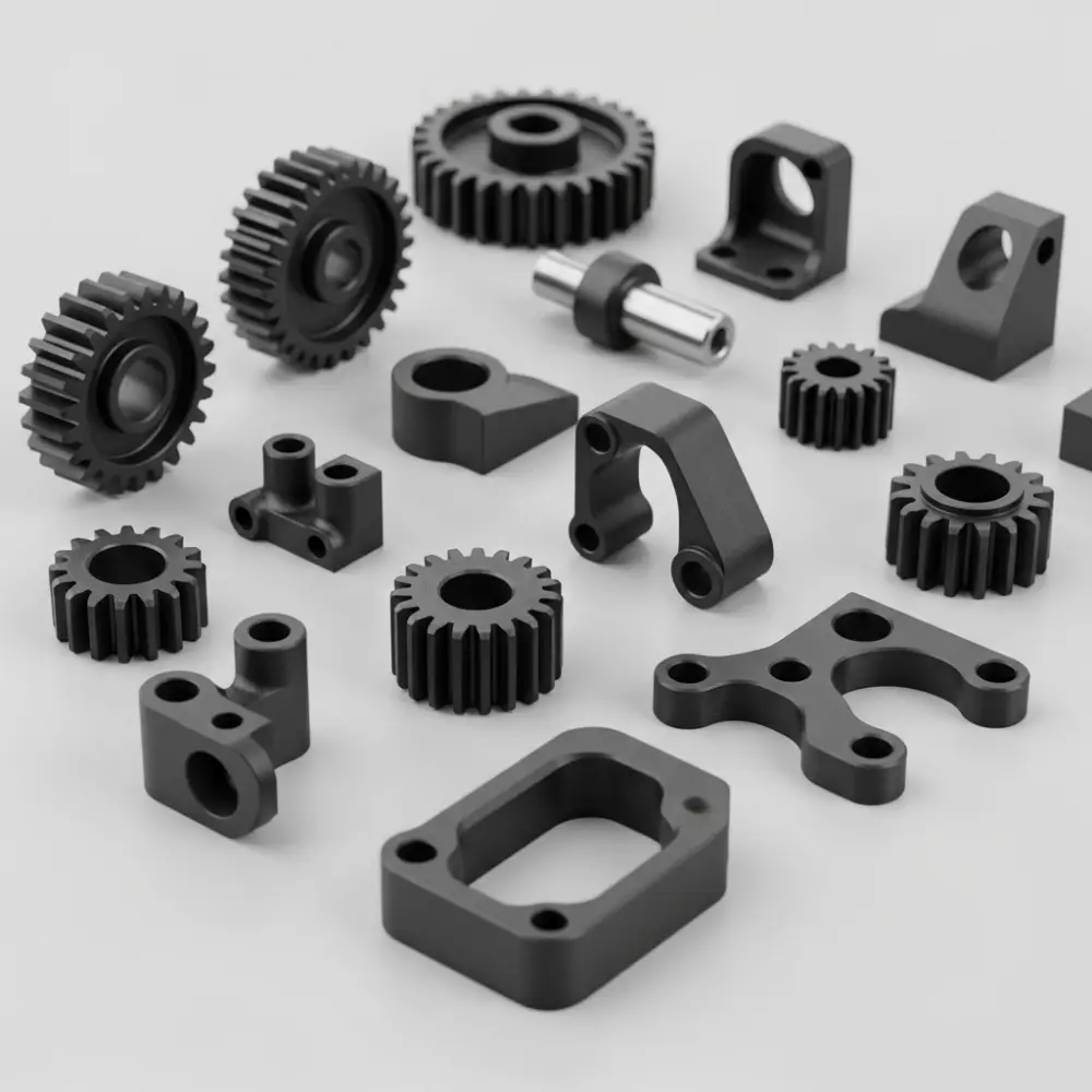 Lightweight mechanical parts