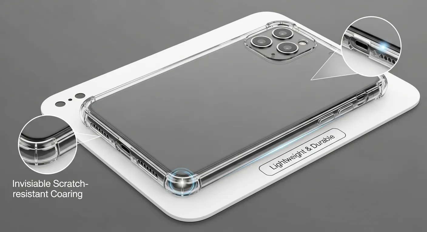 Custom plastic casings for smart devices