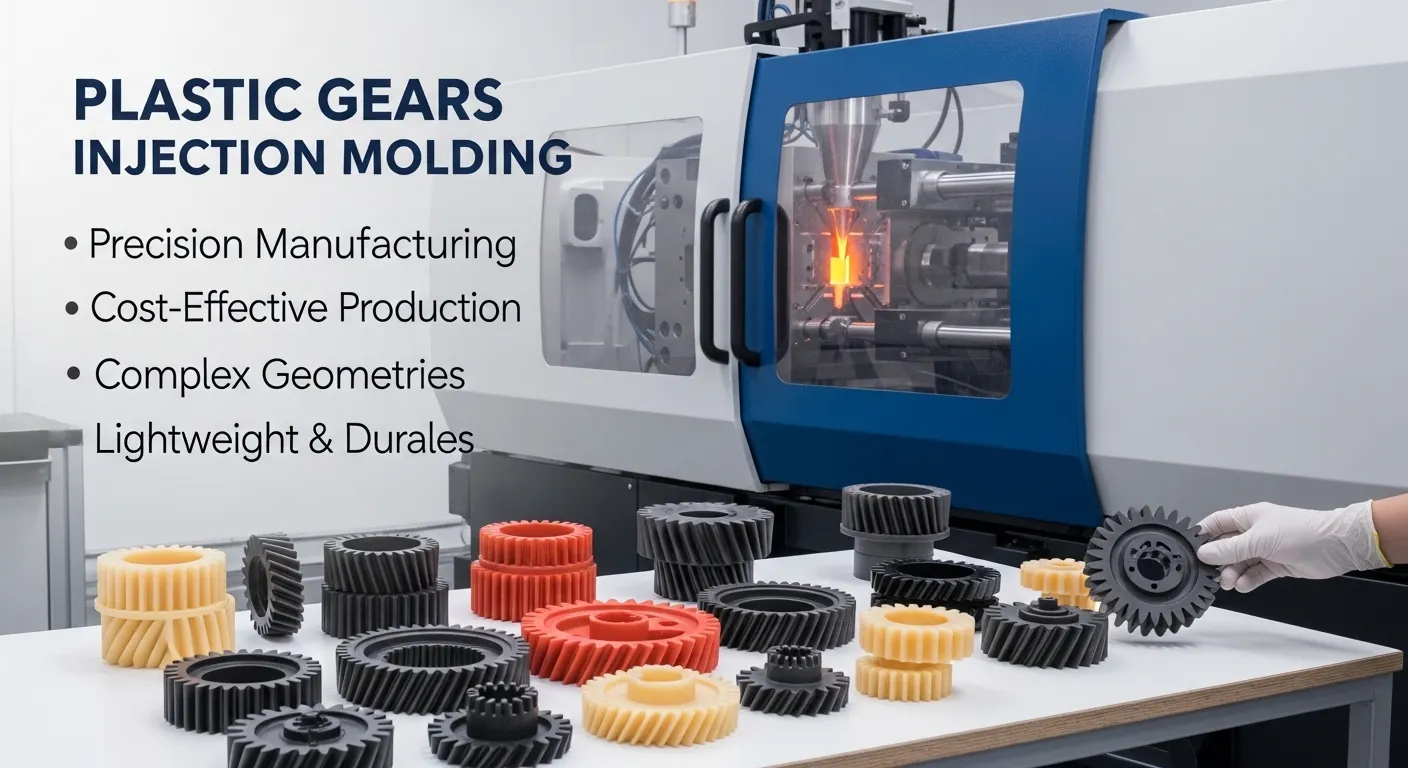 Injection molded gears