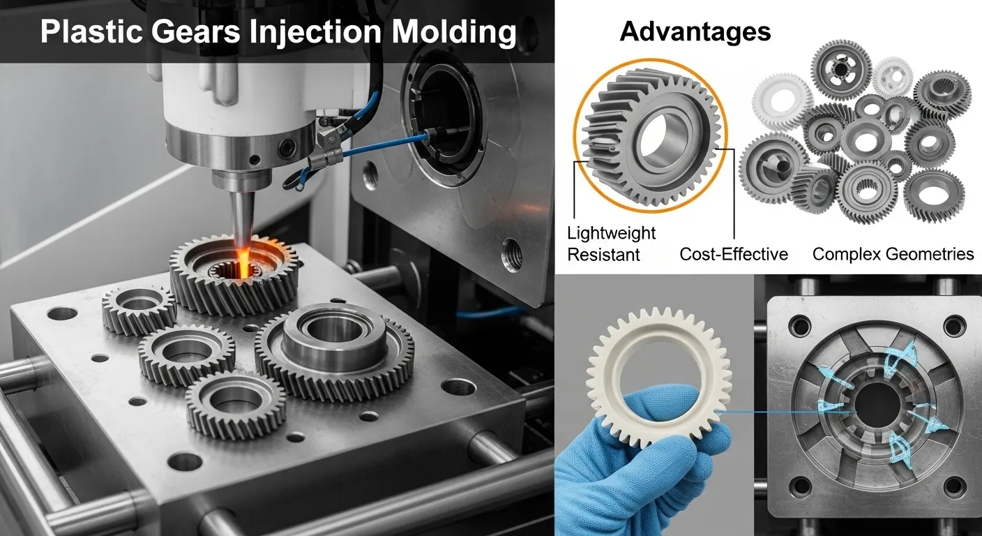 Plastic gear manufacturing