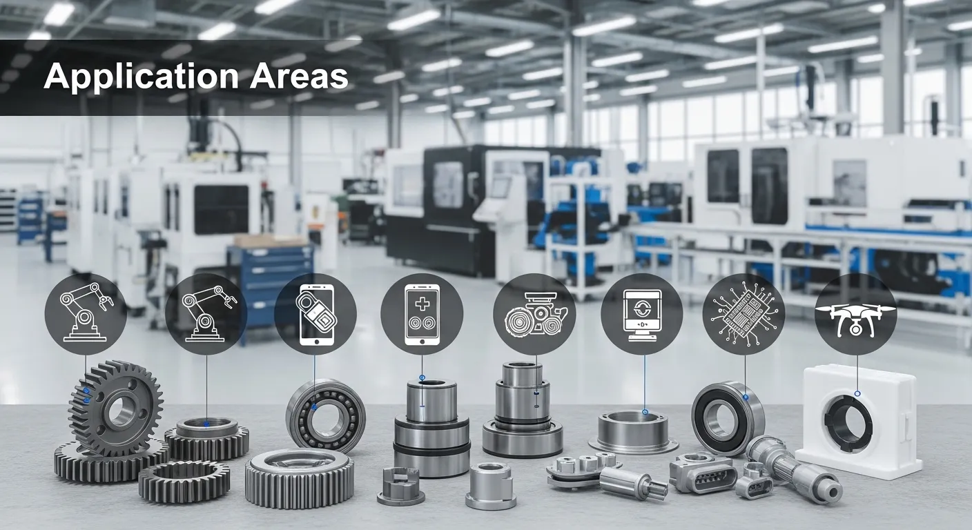 CNC plastic components