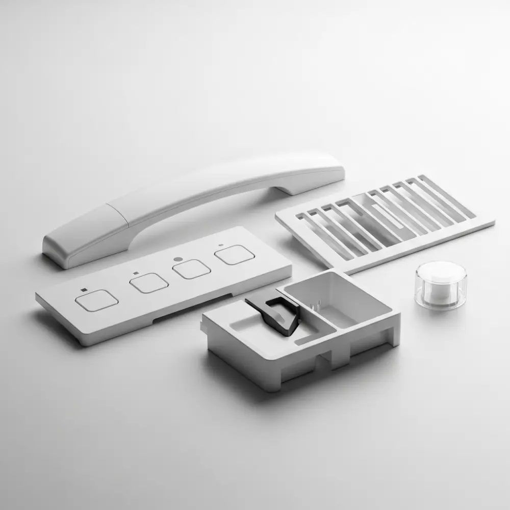 Plastic casings for appliances