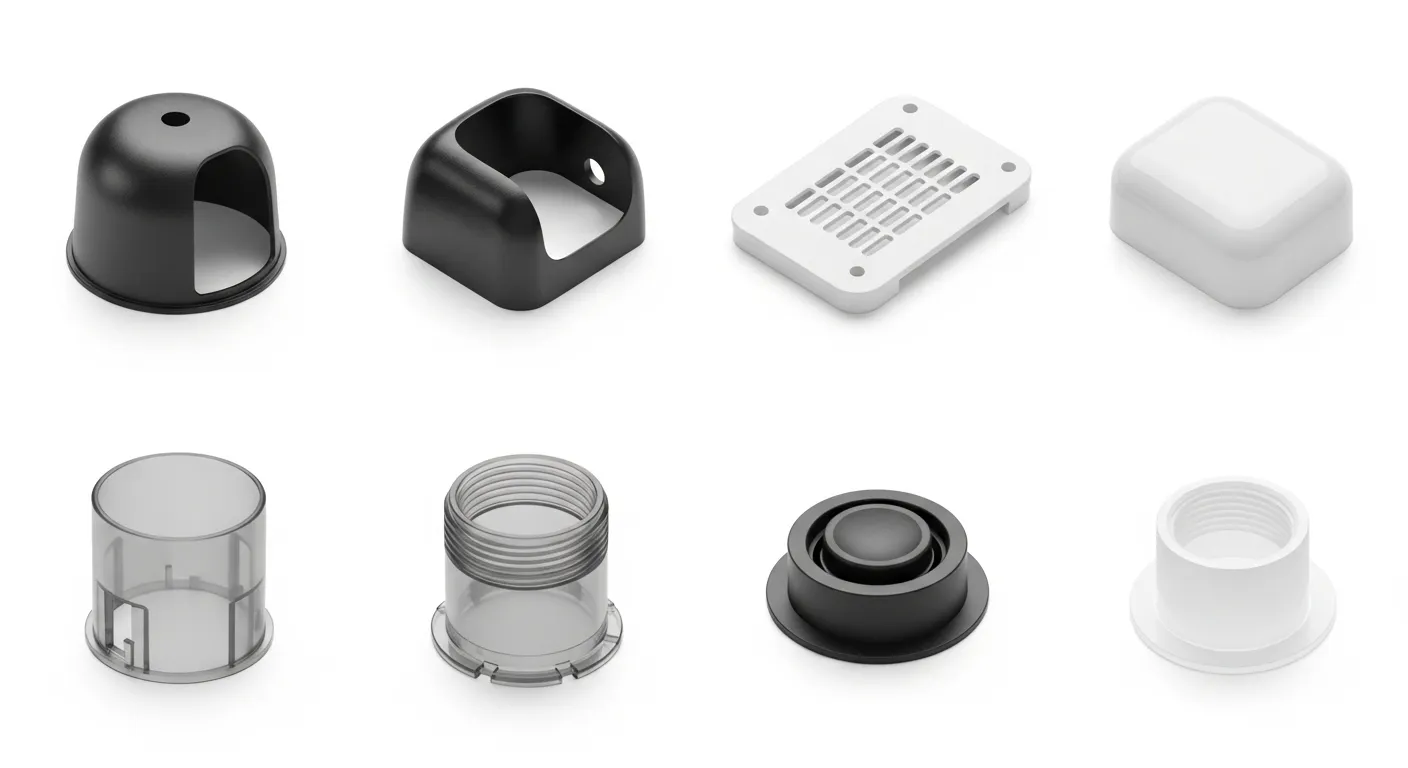 Smart device plastic components