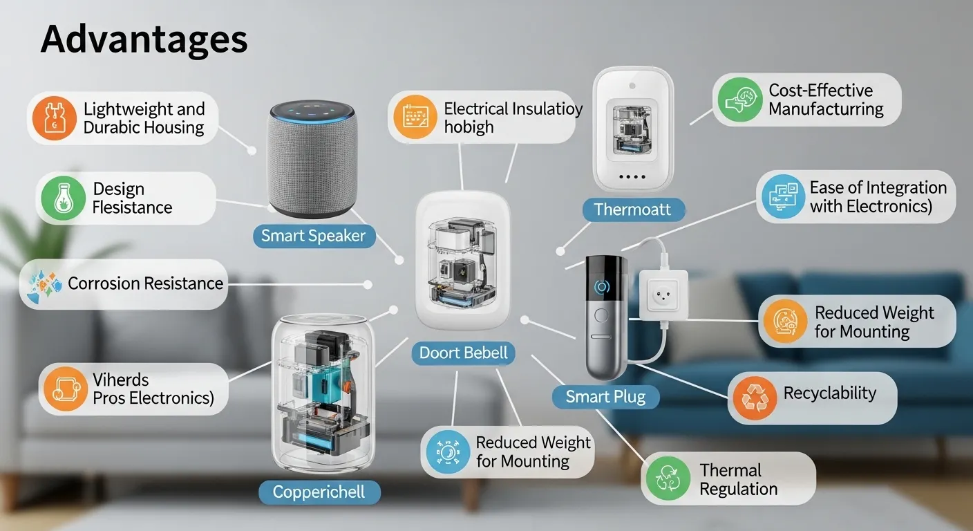 Plastic housings for IoT devices