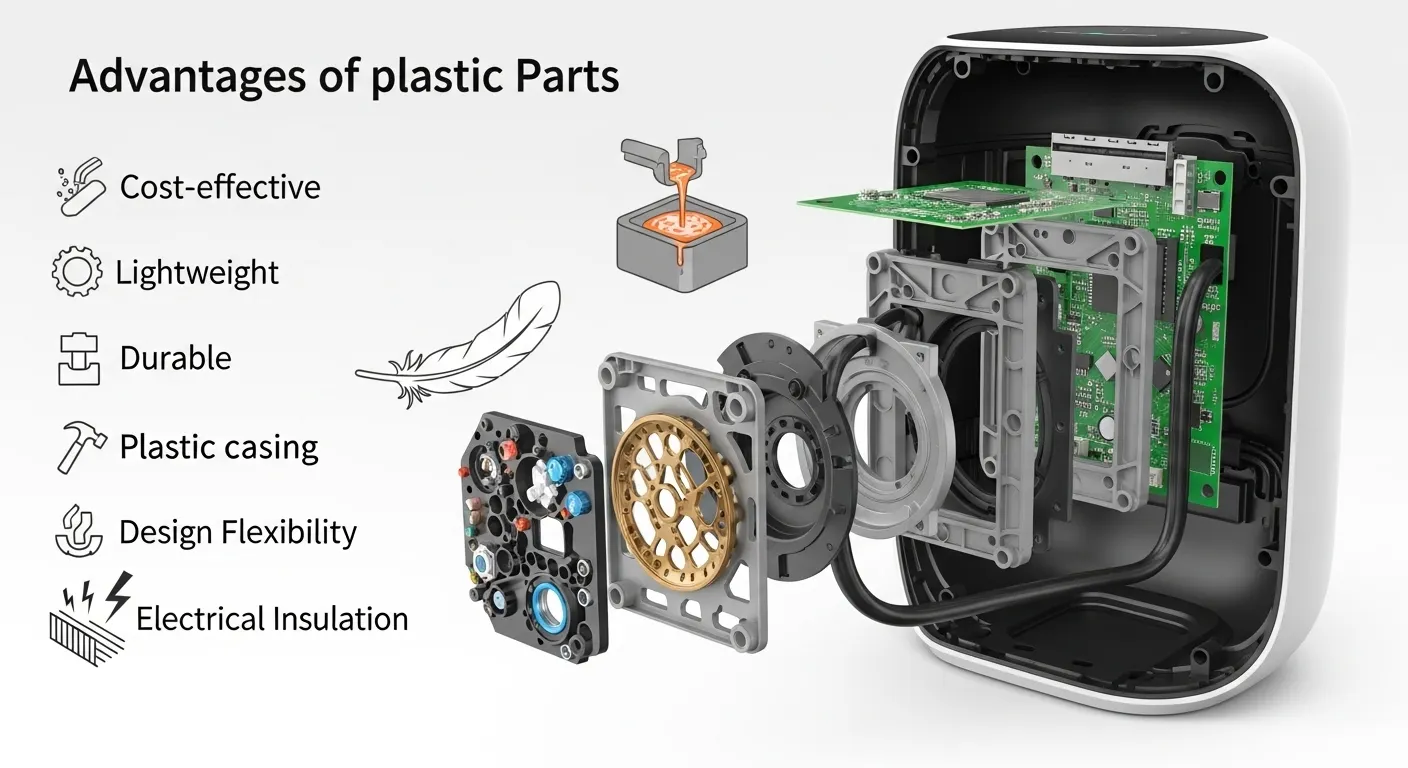 Plastic casings for smart gadgets