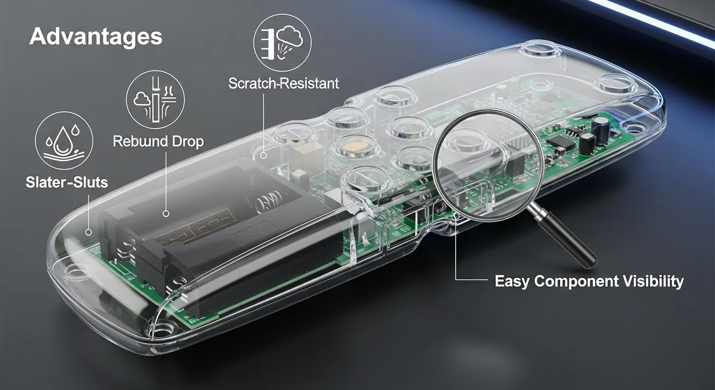 Durable remote housing