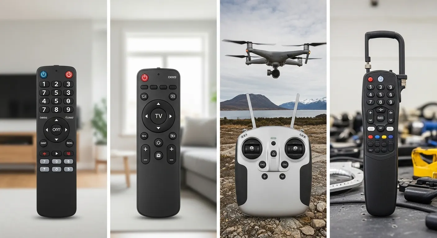 Plastic shell for TV remote