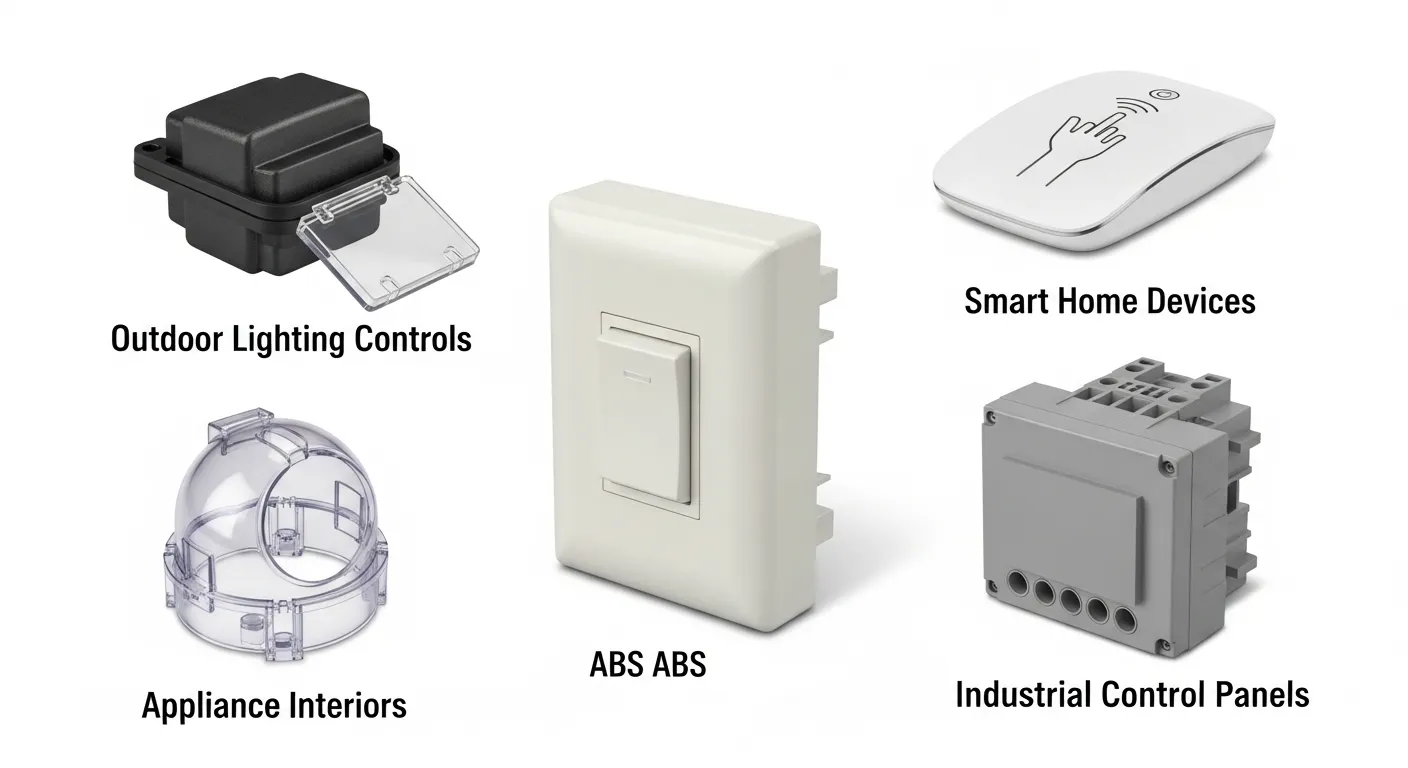 Plastic switch components