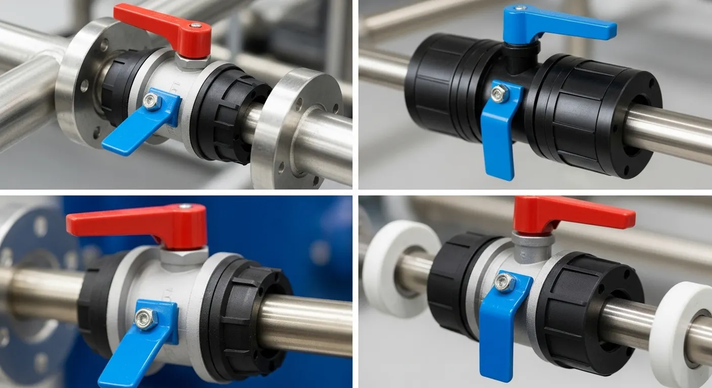 Durable plastic valves