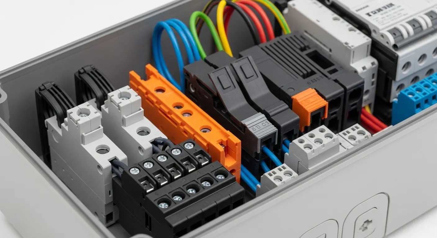 Plastic switchgear parts