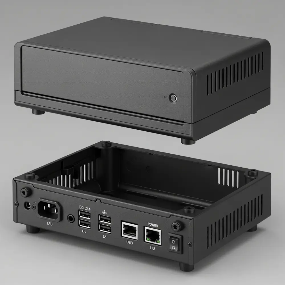 Protective enclosures for power units