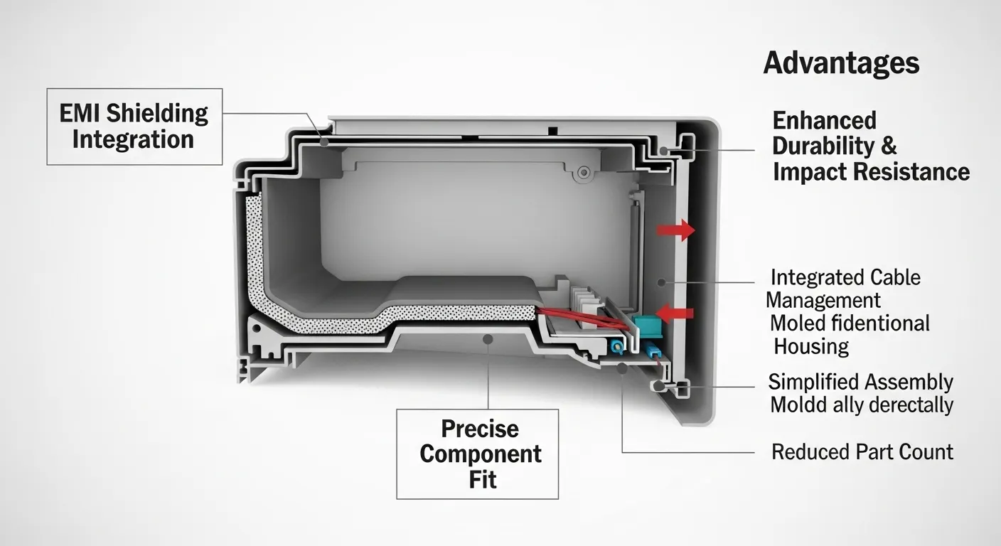Power supply housing design