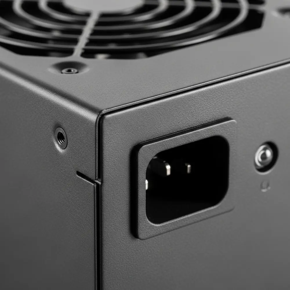 Power supply housing for electronics