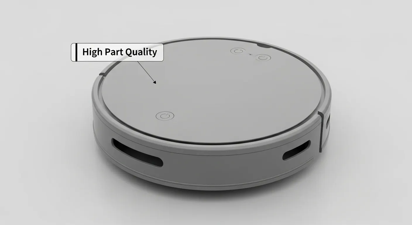 Precision robot part mold