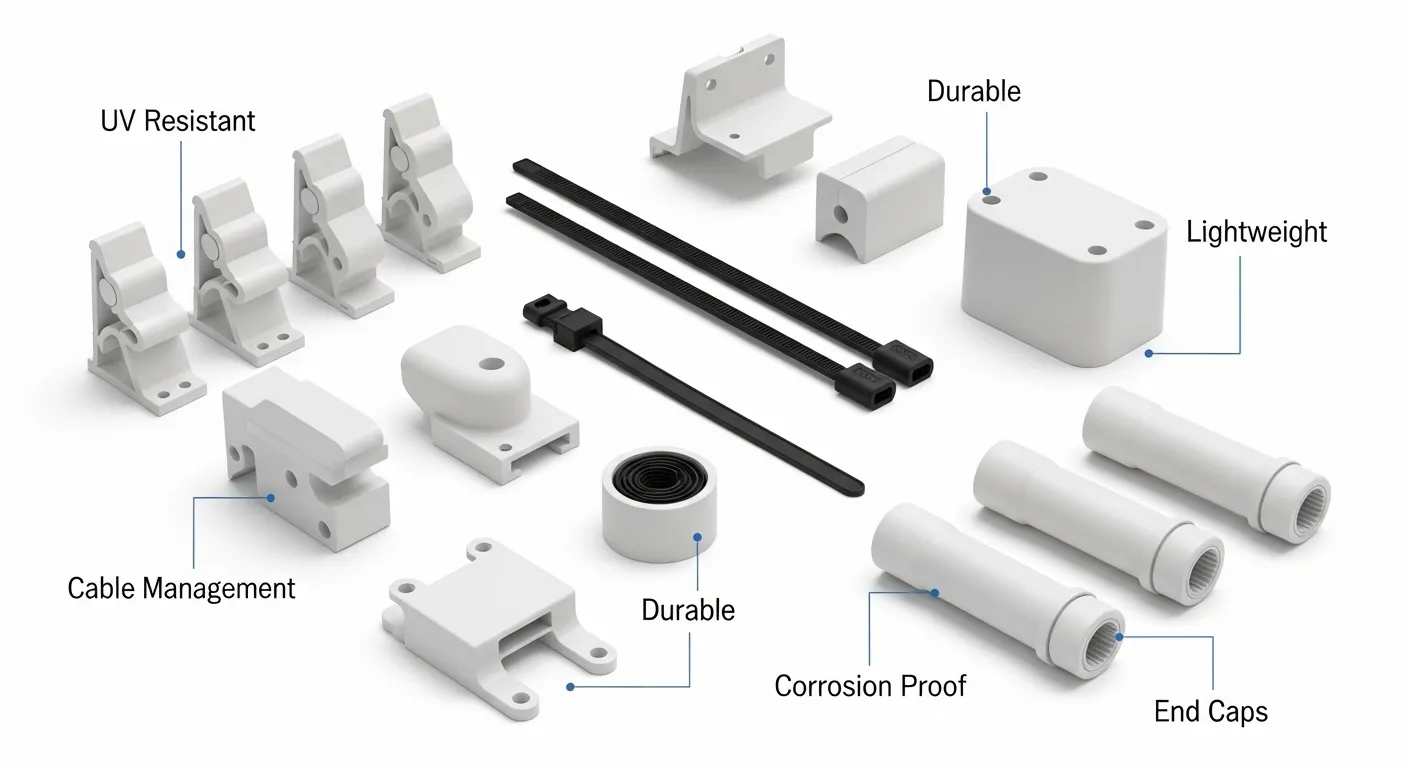 photovoltaic plastic parts