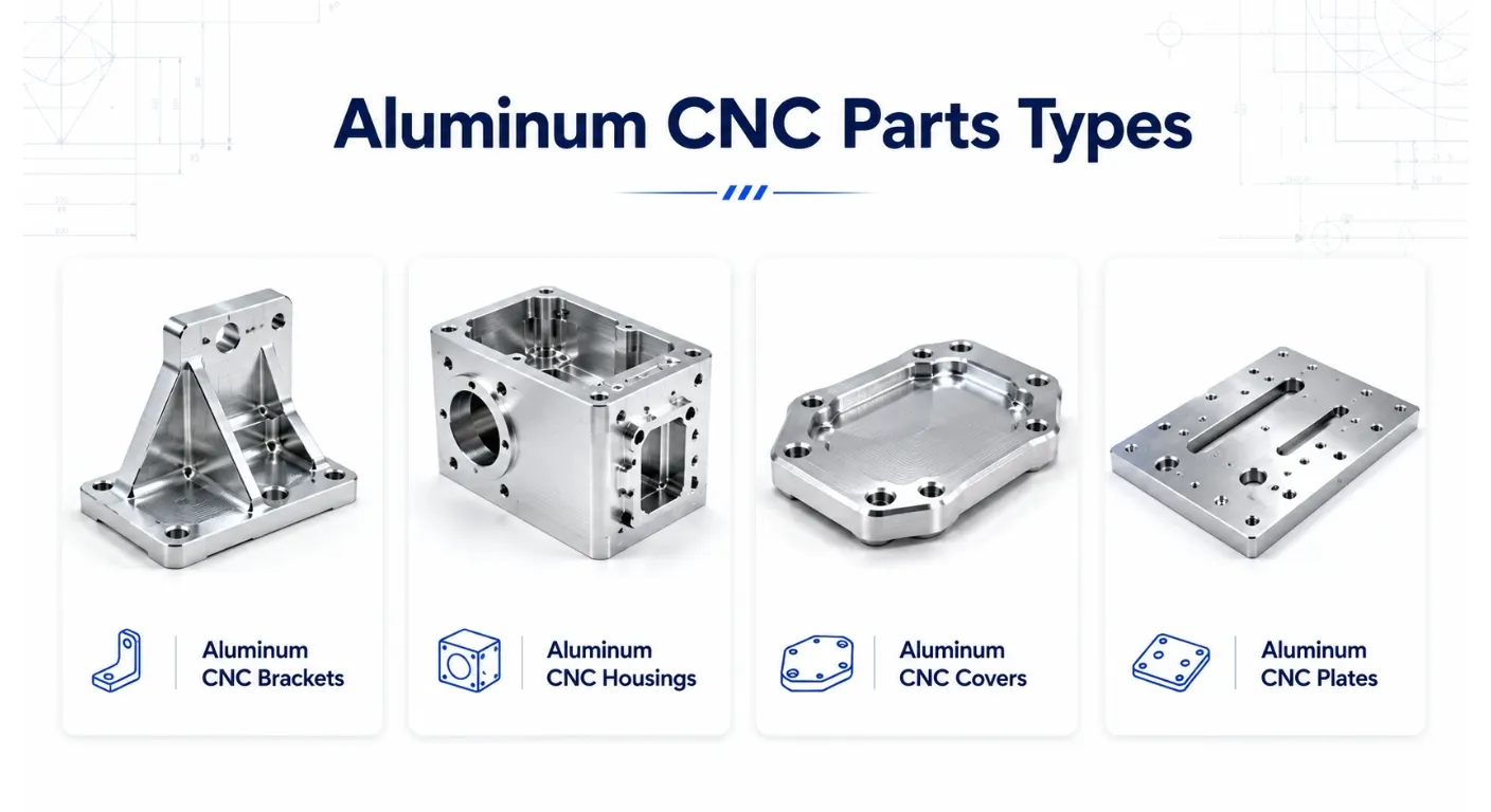 Aluminum CNC Parts Types