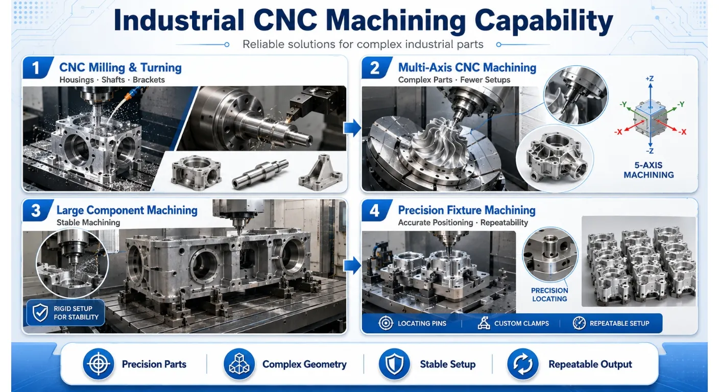 Industrial CNC Machining Capability