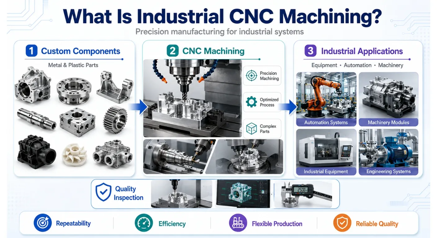 What is Industrial CNC Machining