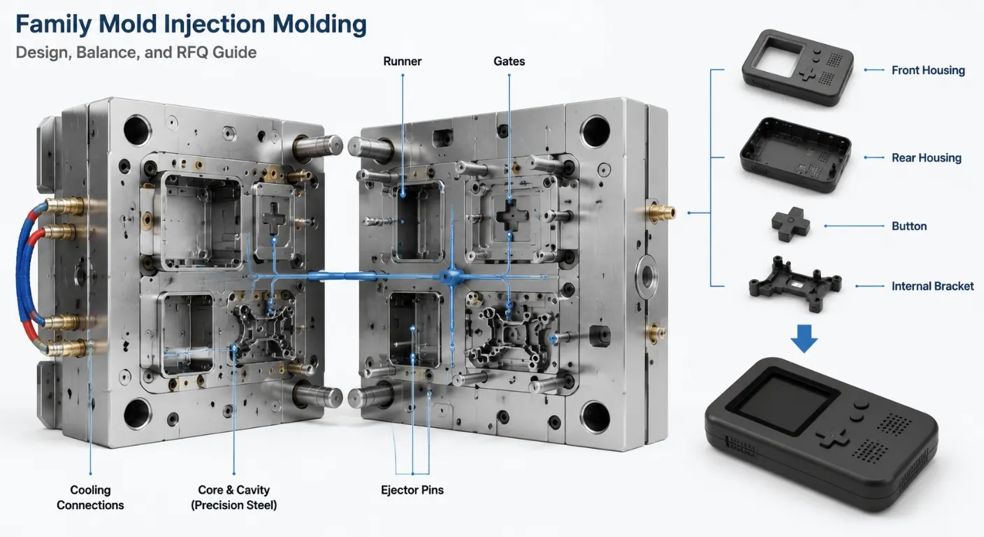 Family Mold Injection Molding