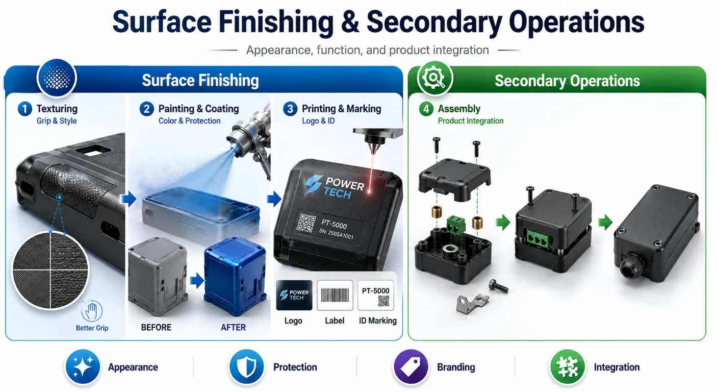 Surface Finishing & Secondary Operations