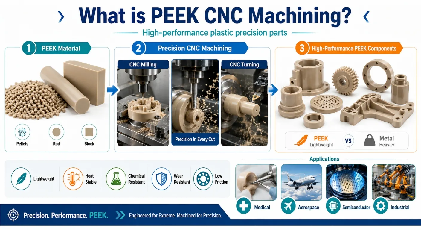 What is PEEK CNC Machining