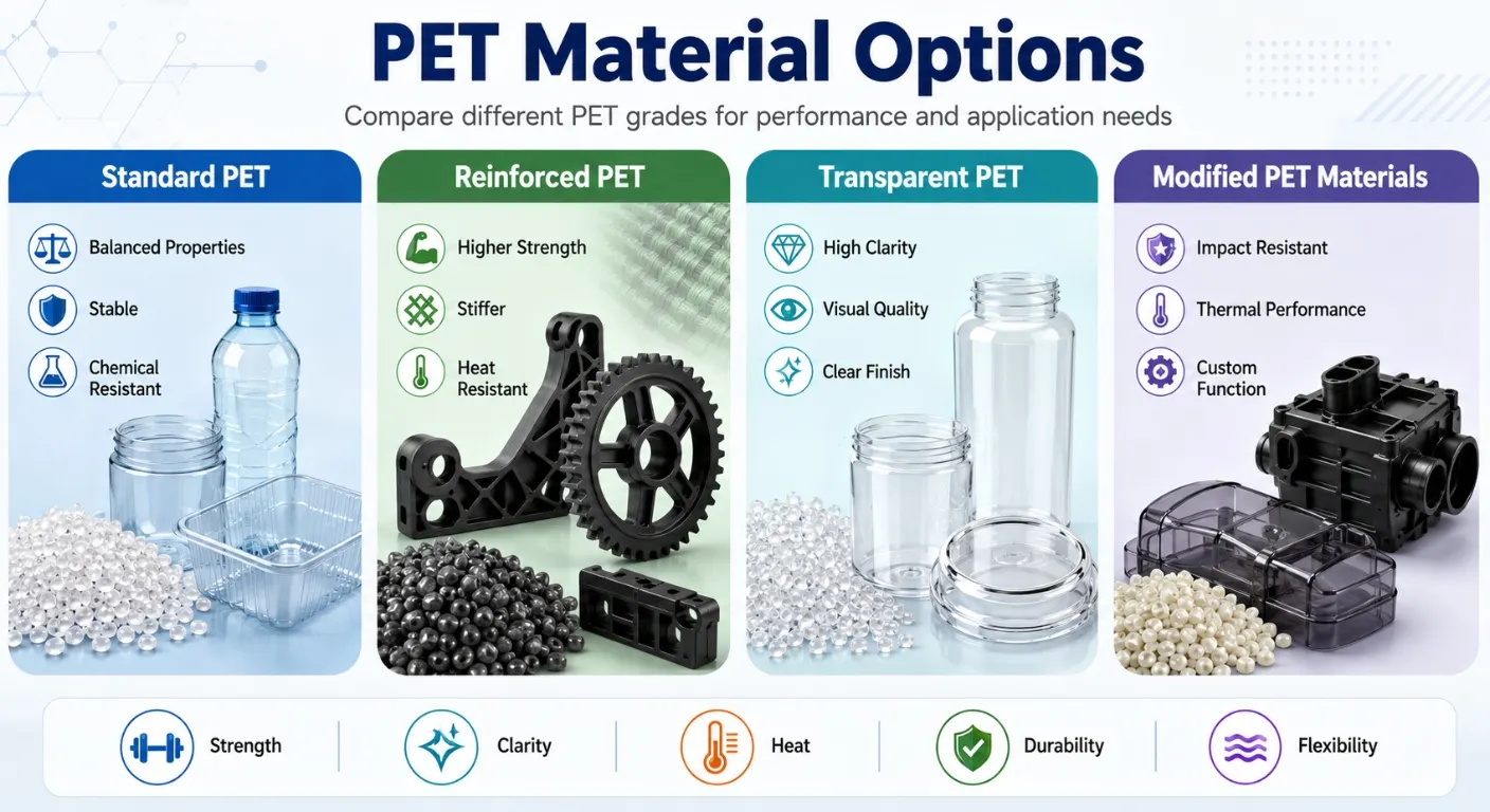 PET Material Options