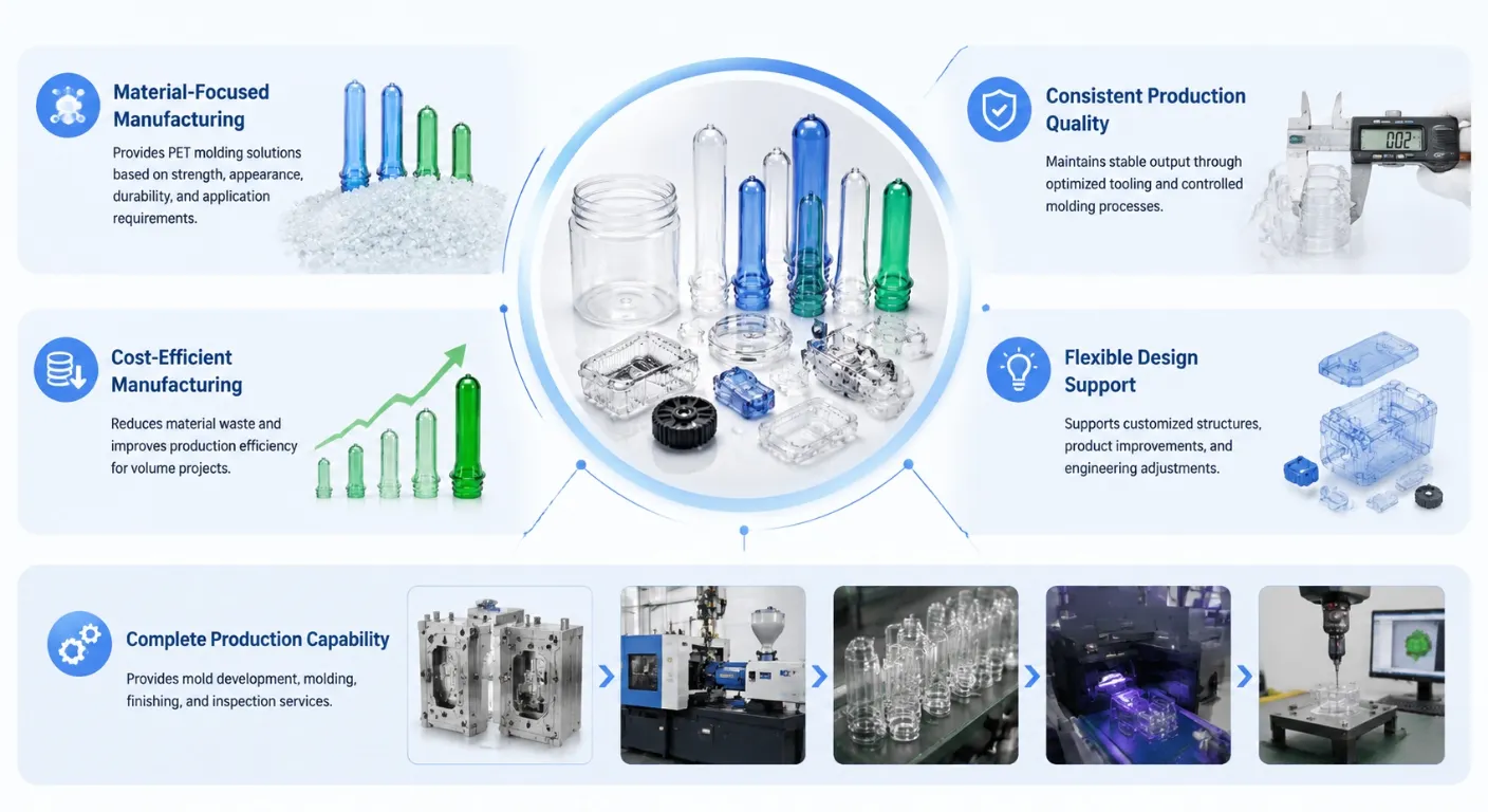 Why Choose PET Injection Molding