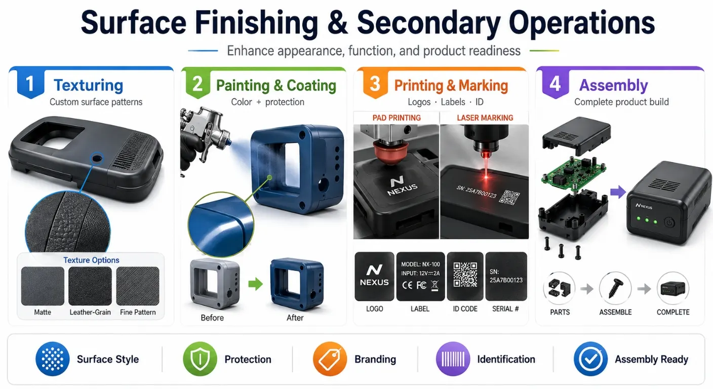 Surface Finishing & Secondary Operations