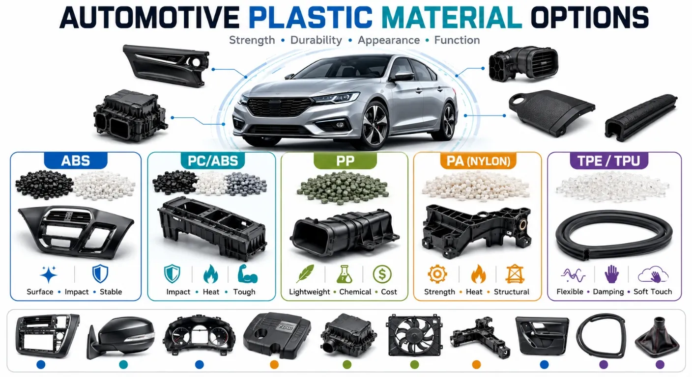 Automotive Plastic Material Options