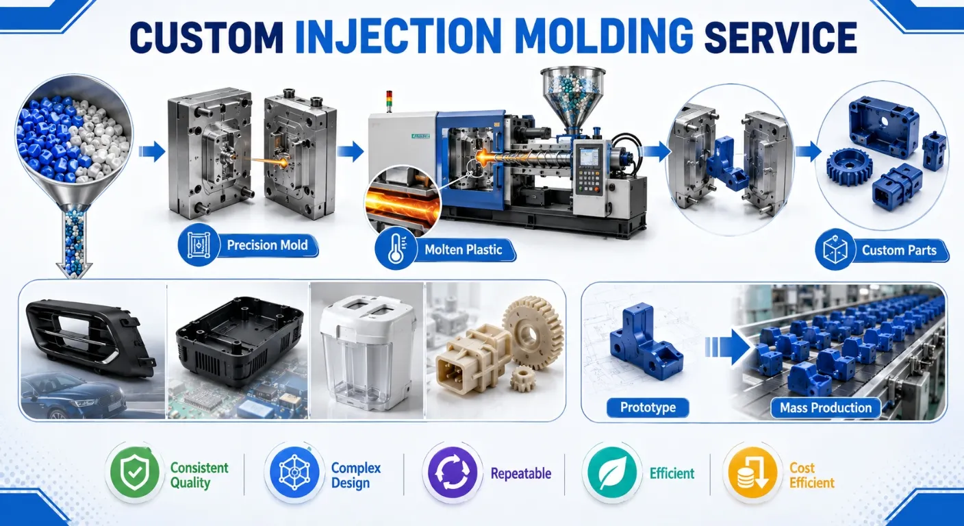 What is Custom Injection Molding Service