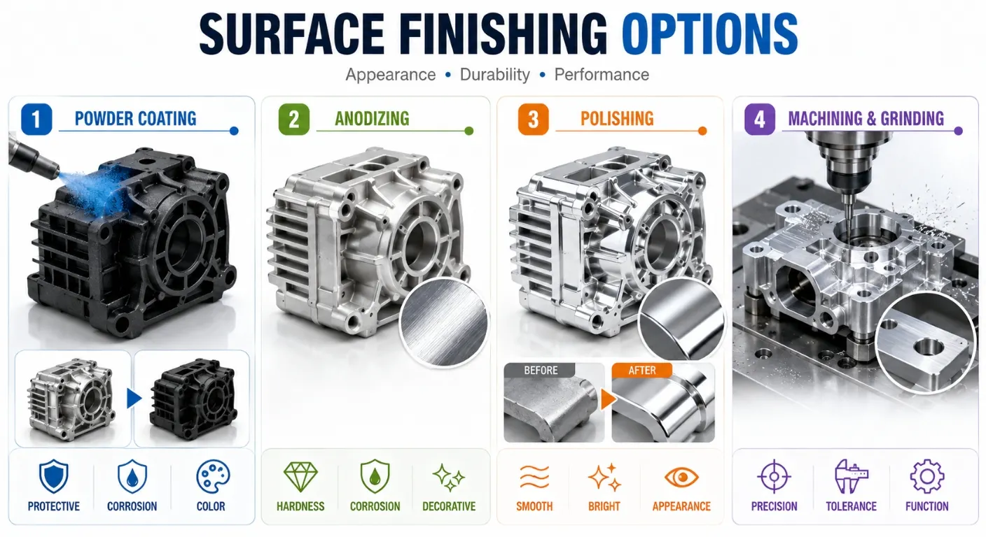 Surface Finishing Options