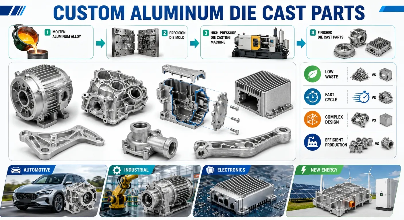 What is Custom Aluminum Die Cast Parts