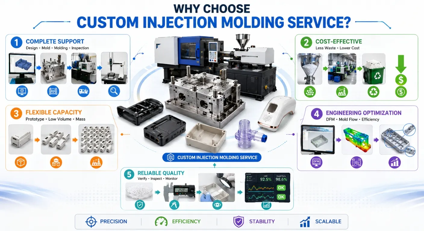 Why Choose Custom Injection Molding Service