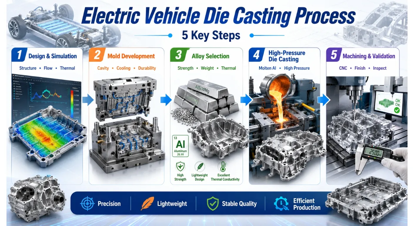 Electric Vehicle Die Casting Process