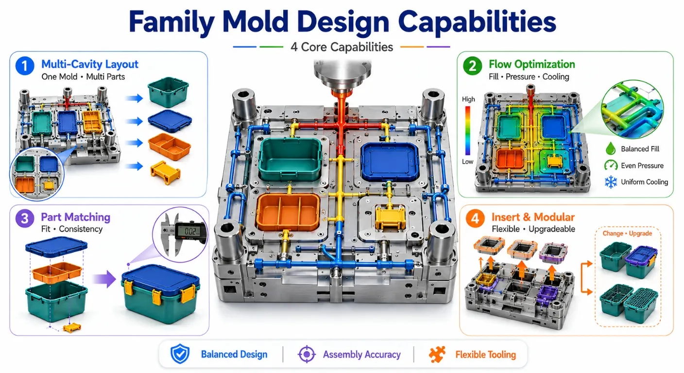 Family Mold Design Capabilities