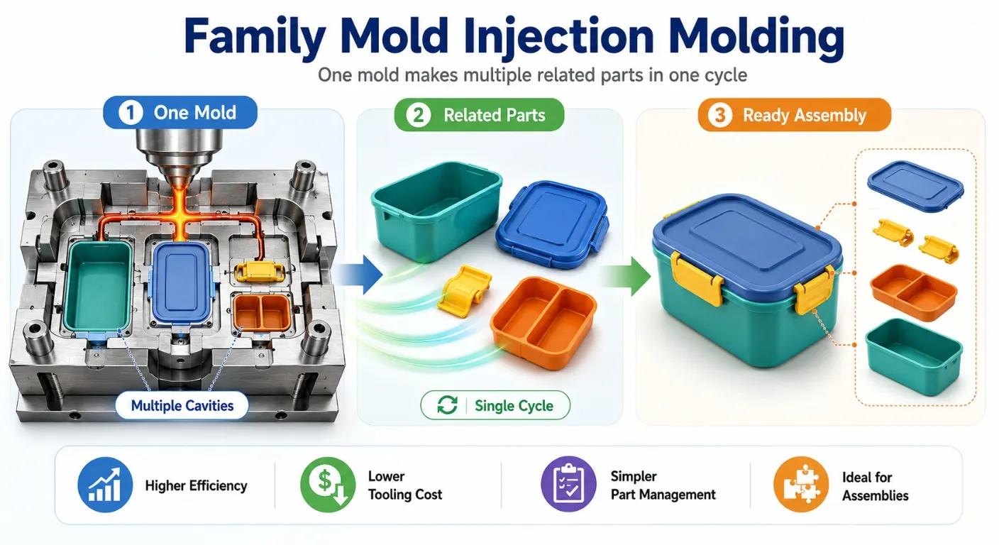 Family Mold Injection Molding