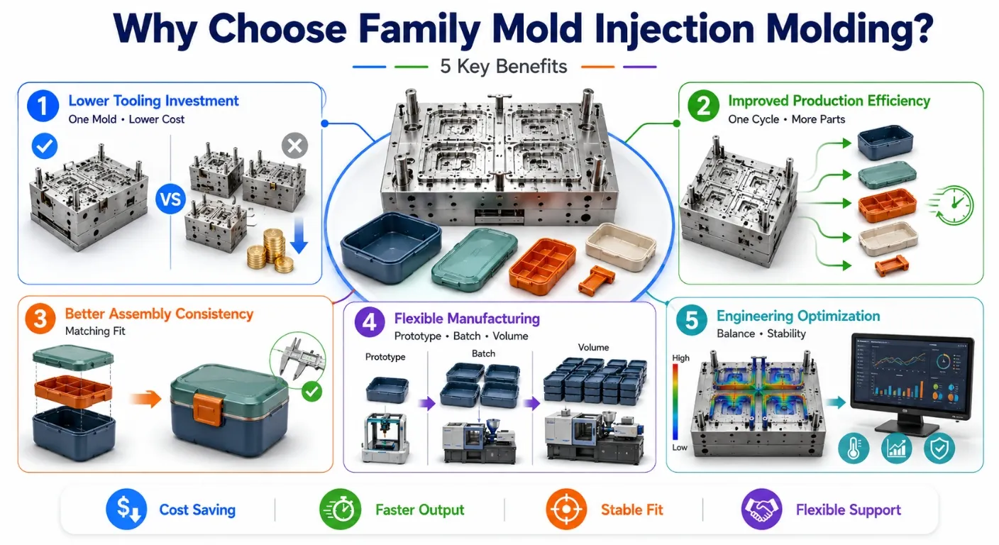 Why Choose Family Mold Injection Molding